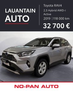 Viikon autonostona nelivetoinen Toyota RAV4 Hybrid!